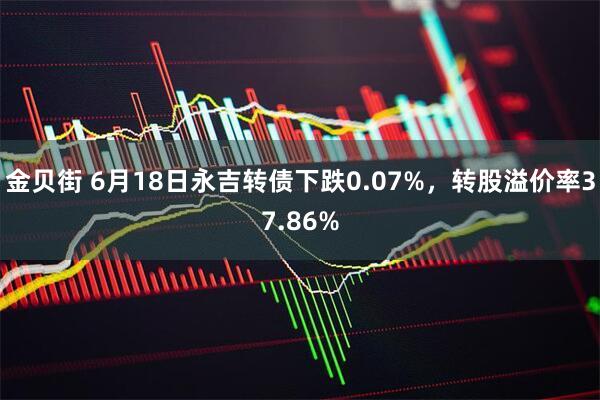 金贝街 6月18日永吉转债下跌0.07%，转股溢价率37.86%